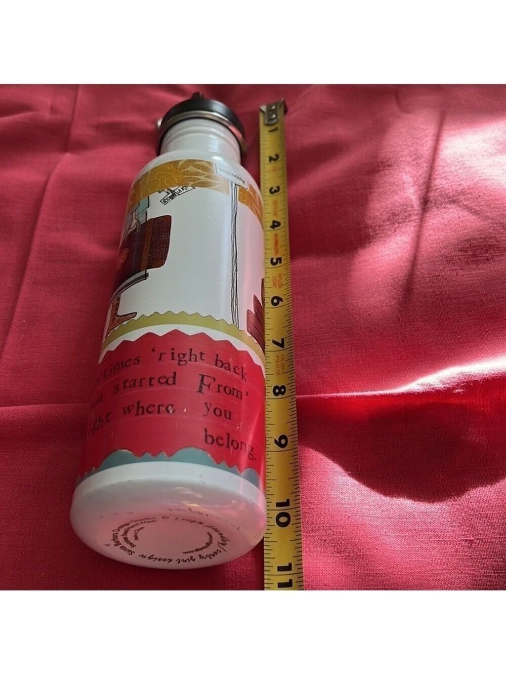 Leigh Standley Stainless Steel water bottle, vintage design - Picture 9 of 9